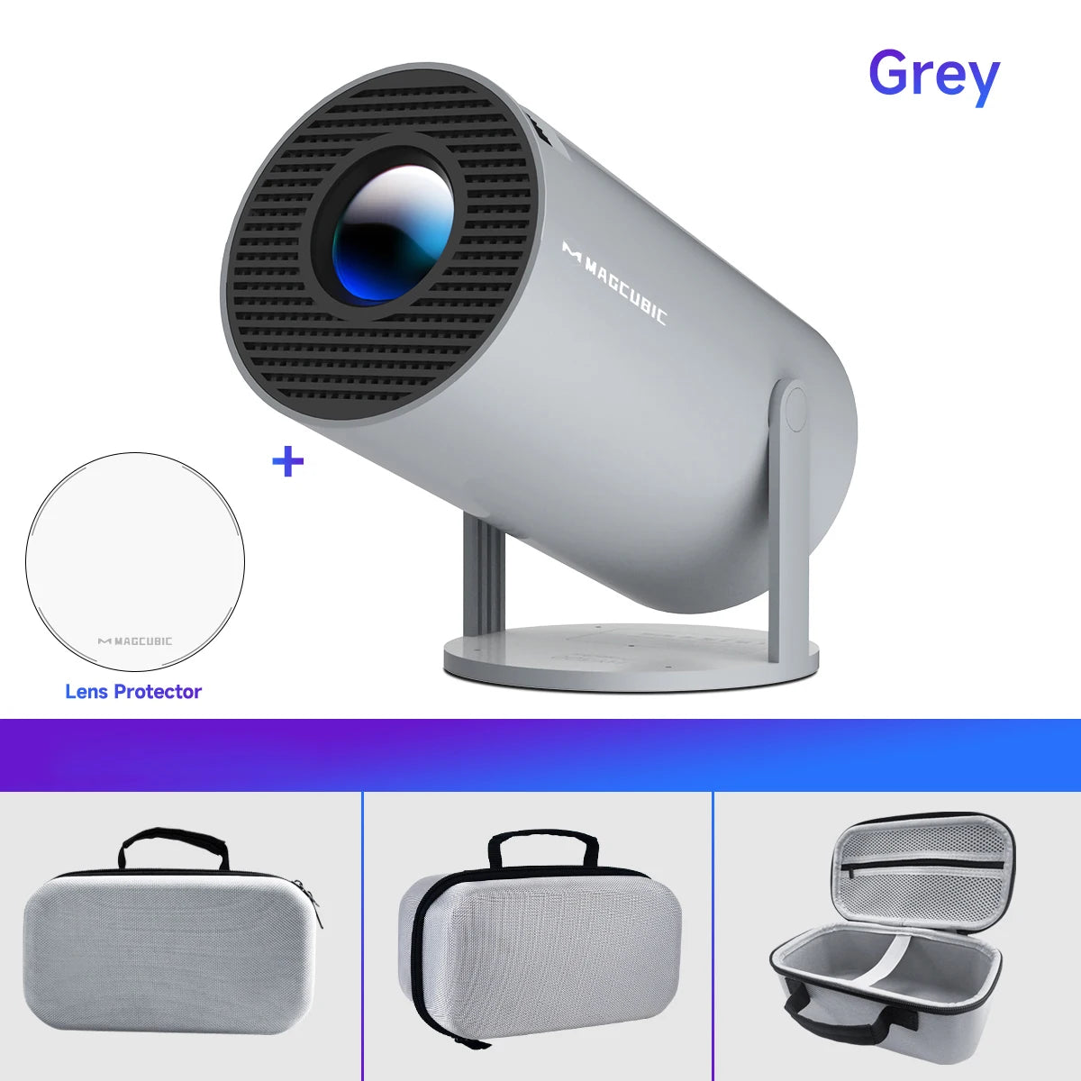 Magcubic Projector HY300 Pro 4K Android 11 Dual Wifi6 290ANSI Allwinner H713 BT5.0 1080P 1280*720P Home Cinema Outdoor Projetor